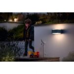 Aplica pentru exterior Philips Hedgehog, 1xE27, max 42W, IP44 ,182x160x91mm, Antracit - Image 4
