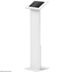Stand podea mobil/fix pentru tablete Neomounts FL15-750WH1; pentru display-uri cu diagonale 9,7"-11", sistem de prindere VESA 75x75~75x75, fix; lockable; culoare alb. Garantie 5 ani