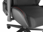 Scaun gaming Genesis Nitro 550 G2, material Synthetic PU + Textil, reglabil pe inaltime, greutate maxima suportata 150 kg, inaltime scaun reglabil 46.5 - 53.5 cm, spatar ajustabil 150°, dimensiuni roti 60mm, negru - Image 2