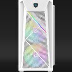 Carcasa AQIRYS BELLATRIX PRO, RGB, Mini Tower, White