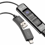Casti Head-band HP DA85-M USB to QD Adapter TAA, Cu fir, Negru
