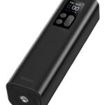 Compresor auto Baseus Super Mini, alimentare 12 V bricheta auto, display LED, presiune maxima 3 bar, negru