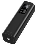 Compresor auto Baseus Super Mini, alimentare 12 V bricheta auto, display LED, presiune maxima 3 bar, negru
