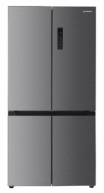 Side by Side HEINNER HSBS-HM522MDNFXE++, No Frost, 522 L, Clasa E, Aspect inox