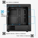 Carcasa Aerocool Bolt neagra Mid Tower NEGRU - Image 2