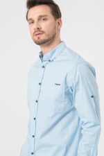 CAMASA CASUAL BARBATI LIGHT BLUE L - Image 5