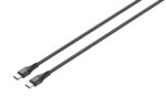 Cablu Serioux TYPE-C - TYPE-C 1M 100W, lungime: 100 cm, ieșire: 100W, tip cablu: USB-C la USB-C, culoare: Negru, funcție: încărcare și sincronizare - Image 2