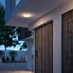 Plafoniera LED pentru exterior Philips SuperSlim, 15W, 1300 lm ,luminacalda (2700K), IP54, 25 cm, Alb - Image 3