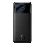 Baterie externa Baseus Bipow, 10000mAh, 20W, 2 x USB; 1 x USB Type-C, digital display pt. status baterie, total 3A, negru - Image 2