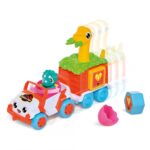 VEHICUL DE SALVARE CU REMORCA COLORATA, DINO, JURASSIC WORLD, TOMY - Image 4