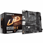 Placa de baza Gigabyte B550M K, Socket AM4, DDR4, Micro-ATX