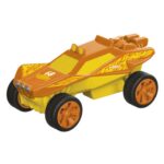 MASINA PULL&BACK, SANDIVORE, PORTOCALIU, HOT WHEELS