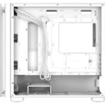 Carcasa ASUS A23 PLUS TG ARGB WHITE, RGB, Mid Tower, White - Image 6