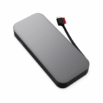 Lenovo Go USB-C Laptop Power Bank, 20,000mAh capacity, 65W max. output, Dual USB-C connection, 1 x USB-C port + 1 x USB-C integrated cable, USB- C charging support power-in and power-out, 1 x USB-A fast charging up to 18W, Fast charge with any USB-C adapter, fully charged in 3 hours, - Image 5