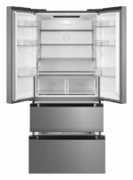 Combina frigorifica HEINNER HCFD-M516INVXE++, No Frost, 516 l, Clasa E, Fara dozator apa, Compresor inverter, Aspect inox - Image 2