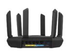 Router Wireless Asus RT-AXE7800, tri-band, WI-FI 6, , standarde reteaEEE 802.11a, IEEE 802.11b, IEEE 802.11g, WiFi 4 (802.11n) WiFi 5 (802.11ac), WiFi 6 (802.11ax), WiFi 6E (802.11ax), IPv4, IPv6 574+4804+2402 Mbps, 6 antene externe, Procesor: 1.7Ghz, 256mb ram, Tri-band Wi-Fi: 2.4 GHz / 5 GHz / 6 - Image 3