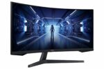 Monitor Samsung 34" LC34G55TWWPXEN, Curvature: 1000R, Diagonal (inch): 34, Diagonal (cm): 86, Aspect ratio: 21:9, Panel: VA, Resolution: 3440x1440, Refresh Rate: 165Hz, Response time MPRT: 1ms, Brightness (max): 250 cd/㎡, Contrast (static) : 2500:1, Contrast (dynamic): Mega Infinity DCR, Viewing - Image 4