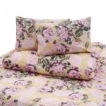 Set de pat king size bumbac,92 gsm,Peony - Image 6