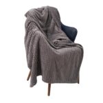 PATURA FLANNEL 150X200 CM GRI - Image 3