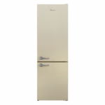 Combina frigorifica FRAM FC-VRL268BGE++, 268 l, Clasa E, Crem