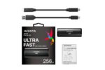 SSD extern ADATA SE760, 256 GB, USB 3.2 Gen 2, Negru - Image 3