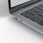 Lindy USB Type C Port Blocker Key, pachet de 4, dimensiuni 14.52x112.5x11.25mm, roz - Image 3