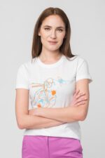 TSHIRT CASUAL F BICICLETA COLOR WHITE-XS - Image 2