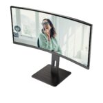 Monitor Gaming AOC CU34P3CV, 34", 3440 x 1440 pixeli, Black, 3 ani Garantie - Image 8