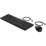 Kit tastatura si mouse HP 255, cu fir, negru - Image 2