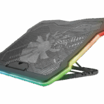 Stand racire Laptop Trust GXT 1126 Aura Multicolour-illuminated, negru