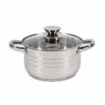 SEMIOALA INOX+CAPAC, 18X10.5 CM, 2.5 L, MYRA, COOKING  BY HEINNER 
