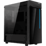 Carcasa GIGABYTE C200 GLASS, Mid-Tower, fara sursa, ATX, Black