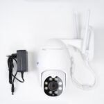 Camera supraveghere video wireless PNI IP230T 1080P cu PTZ, stand-alone, H264+ suporta microSD 128GB, Night Vision, aplicatia Tuya, P2P, Android, iOS, pentru interior si exterior, rotire dupa miscare, alarma la miscare, 2MP, Rezolutie: 1080P, lentila: f:3.6mm, Compresie:  H.264 +, 1080P (1920 x - Image 9