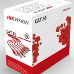 Cablu U/UTP cat. 5E Hikvision, DS-1LN5E-S, 24AWG, material cupru integral,
