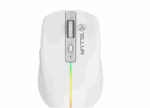 Mouse wireless Tellur Silent Click, interfata USB, rezolutie 1600 DPI, 6 butoane, alb