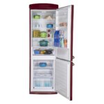 Combina frigorifica FRAM FC-VRR340BDF+, 340 l, Clasa F, Burgundy - Image 3
