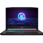 Laptop Gaming MSI Katana A15 AI, cu procesor AMD Ryzen 9 8945HS, 15.6'' IPS, 16 GB DDR5, 512 GB SSD, NVIDIA GeForce RTX 4050, 6GB GDDR6, Fara OS, 2 ani Garantie