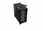 Carcasa Corsair iCUE 4000D RGB, RGB, Mid Tower, Black - Image 2