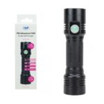 Lanterna dubla PNI Adventure F200 din aluminiu cu LED, acumulator 4000mAh si port micro USB, 3 LED-uri cu deschidere mare si unul cu focus, ambele au 3 niveluri de putere, Tip led: Osram P8, pUTERE: 1 x 10W si 3 x 5W, Capacitate acumulator: 4000mAh, Material: Aluminiu anodizat, Clasa de