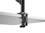 Neomounts by Newstar DS70-810BL1 full motion Monitor Arm Desk Mount for 17-32" screens - Black  General Min. screen size*: 17 inch Max. screen size*: 32 inch Min. weight: 1 kg Max. weight: 9 kg Screens: 1 VESA pattern: 75x75, 100x100 mm VESA minimum: 75x75 mm VESA maximum: 100x100 mm - Image 4