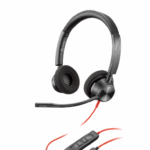 Casti Head-band HP Blackwire 3320, Cu fir, Negru