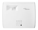 Videoproiector Optoma ZK430ST, laser 4K, 3.700 lumeni, 300.000:1, 16:9/ 16:10/ 4:3, dimensiune imagine 0.91m ~ 7.62m, laser 30.000 ore, distanta de proiectie 0.4m - 3.3m, 2* HDMI, Audio 3.5mm, 1 x USB-A power 1.5A, RS232, 1 x RJ45, 28- 35 dB, full 3D, Security bar, Kensington Lock, Password - Image 2