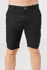 PANTALONI SCURT CASUAL BARBATI BLACK XXL - Image 6
