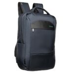 Rucsac Spacer pentru notebook de max. 15.6″, 1 compartiment, buzunar frontal x 2, buzunar lateral x 2, waterproof, poliester, albastru
