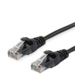 EQUIP 625457 Cat.6 U/UTP Patch Cable, 0.5m , Black, 8.34x11.68x500mm