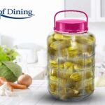 BORCAN STICLA CU CAPAC PLASTIC 8L, ART OF DINNING BY HEINNER