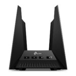 TP-LINK Router wireless TRi-Band Archer GE800, Otel inoxidabil, BE19000, Viteze wireless: • 6 GHz: 11520 Mbps (802.11be), 5 GHz: 5760 Mbps (802.11be), 2.4 GHz: 1376 Mbps (802.11be), 8 x antene interne, , Mod Access Point, Interfata: 1× port WAN/LAN de 10 Gbps, 1× port combo SFP+/RJ45 WAN/LAN de 10 - Image 2