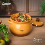OALA CERAMICA CU CAPAC, 19x19.5 CM, 6 L,  NICOLAI TAND, ORIGINI, COOKING BY HEINNER - Image 9