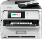 Multifunctional Epson mono Inkjet WF-M5899DWF ( Print, Copy, Scan, FAX), Dimensiune: A4, Viteza printare: 34ppm, Duplex, Rezolutie printare: 1.200 x 2.400 DPI, Scanner CIS, Scanare: 30Ipm, Rezolutie scanare: 1.200 DPI x 2.400 DPI, Scanare catre: Email, FTP, USB, Computer, Format scanare: BMP, JPEG