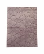 Covor, model in relief,Stone, 80x150 Brown